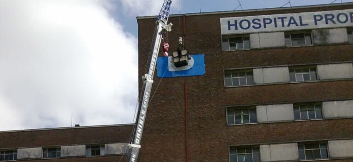 Colocación de Letra B